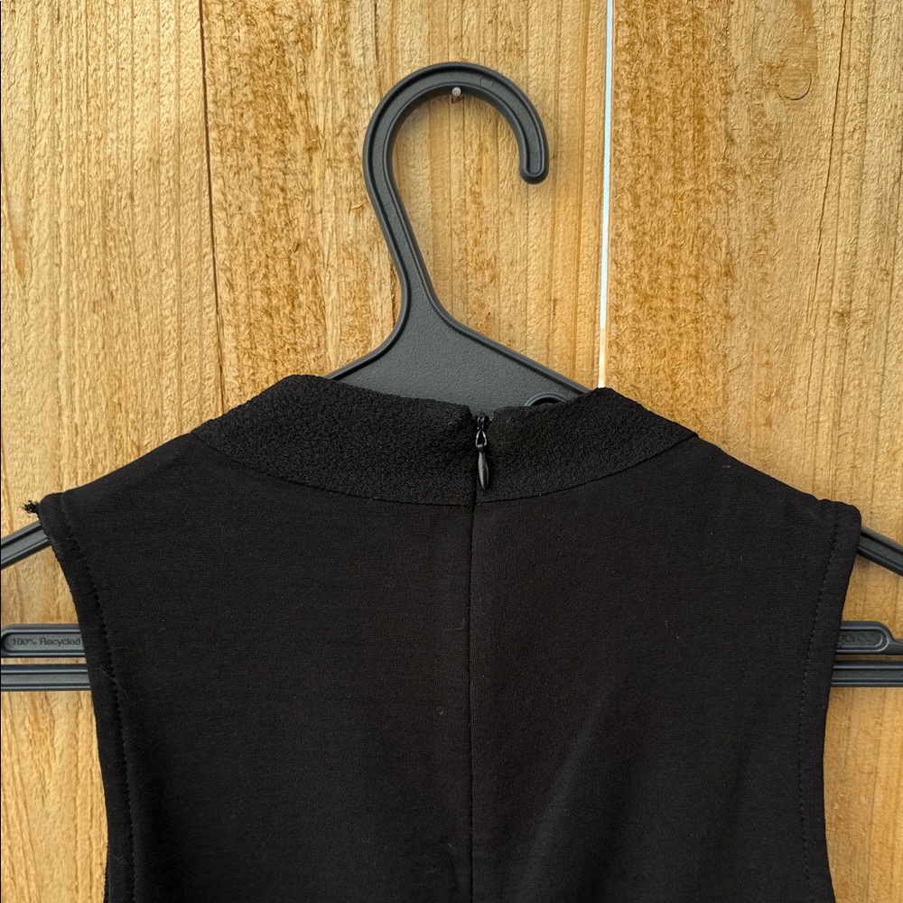 Zara Black Sleeveless Peplum Mini Dress - Picture 8 of 14